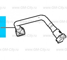 Трубка клапана пвк Chevrolet Cobalt