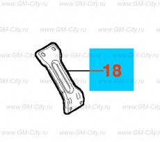 Кронштейн впусконого колектора Chevrolet Cobalt