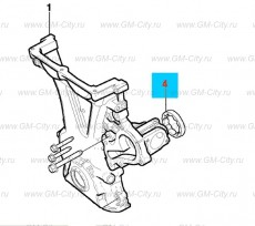 Передача привода масляного насоса Chevrolet Cobalt