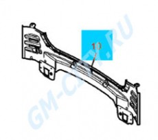 Панель задняя Chevrolet Captiva C100