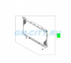 Радиатор охлаждения механика Chevrolet Epica