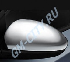 Накладки на зеркала хром Chevrolet Cruze