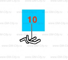 Кронштейн глушителя Chevrolet Cobalt