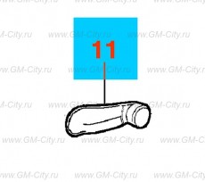 Ручка регулирования окна передней боковой двери Chevrolet Cobalt