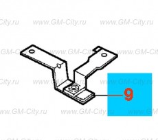 Кронштейн подогреваемого датчика кислорода Chevrolet Cobalt