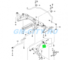 Сайлентблок переднего рычага задний правый Chevrolet Epica