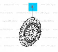 Пластина сцепления нажимная Chevrolet Cobalt