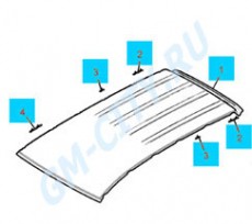 Крыша без люка Chevrolet Captiva C140