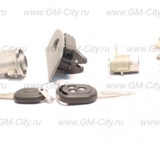Комплект замков (3шт) Chevrolet Lacetti