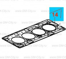 Прокладка головки цилиндров Daewoo Gentra