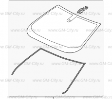 Стекло лобовое Chevrolet Traverse II