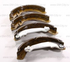 Колодки тормозные барабанные, комплект Chevrolet Spark M200