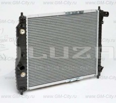 Радиатор охлаждения 1,2l 1,4l 8v автомат Chevrolet Aveo T200