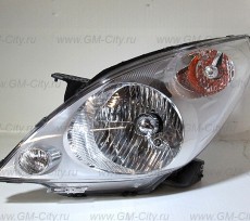 Фара левая электро корр. Chevrolet Spark M300