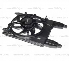 Вентилятор охлаждения радиатора двигателя parts mall Chevrolet Aveo T250