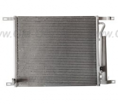 Радиатор кондиционера (паяный) miles Chevrolet Aveo T250