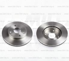 Диск тормозной передний miles Chevrolet Lacetti