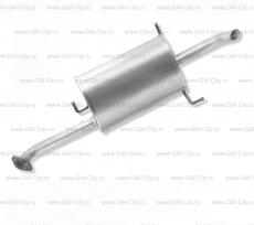 Глушитель нержавеющий cbd Chevrolet Lacetti