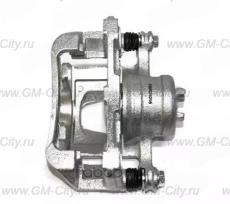 Суппорт тормозной передний левый (со скобой) patron Chevrolet Aveo T300