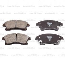 Колодки тормозные передние miles Chevrolet Aveo T300
