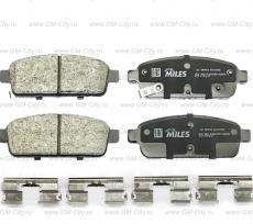 Колодки тормозные передние miles Chevrolet Cruze