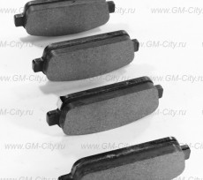 Колодка тормозная задняя Chevrolet Lacetti