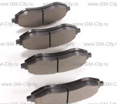 Колодки тормозные передние (комплект 4 шт) Chevrolet Aveo T200