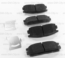 Колодки тормозные задние Chevrolet Captiva C140