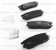 Колодки тормозные задние Chevrolet Captiva C140