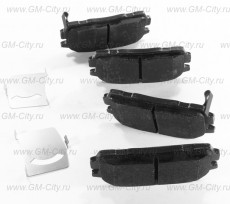 Колодки тормозные задние Chevrolet Captiva C140