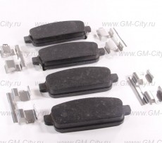 Колодки тормозные задние Chevrolet Cruze