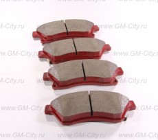 Колодки тормозные передние комплект Chevrolet Cruze