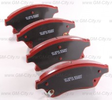 Колодки тормозные передние комплект Chevrolet Cruze