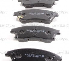 Колодки тормозные передние Chevrolet Cruze