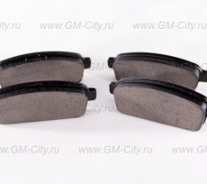 Колодки тормозные задние дисковые Chevrolet Cruze