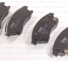 Колодки тормозные передние Chevrolet Cruze