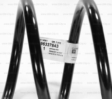 Пружина переднего амортизатора Chevrolet Rezzo