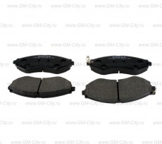 Колодки тормозные передние (комплект 4 шт) Chevrolet Lanos
