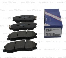 Колодки тормозные передние (комплект 4 шт) Chevrolet Captiva C100