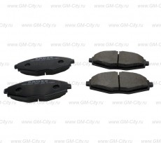 Колодки тормозные передние (комплект 4 шт) Chevrolet Lanos