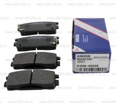 Колодки тормозные задние (комплект 4 шт) Chevrolet Captiva C100