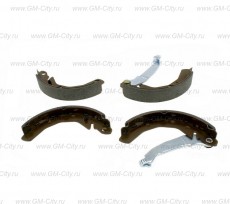 Колодки тормозные барабанные (комплект 4 шт) Chevrolet Spark M200