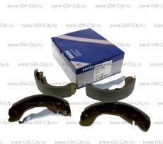 Колодки тормозные барабанные (комплект 4 шт) Chevrolet Lanos