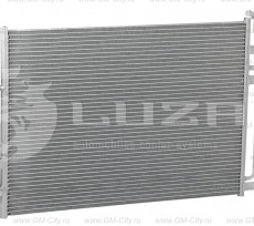 Радиатор кондиционера с ресивером Chevrolet Captiva C140