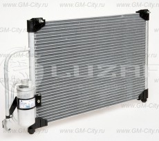 Радиатор кондиционера с ресивером Chevrolet Lanos