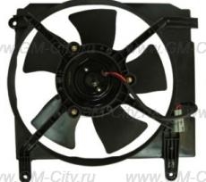 Вентилятор охлаждения двигателя parts mall Chevrolet Lanos