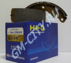 Колодки тормозные задние Chevrolet Lanos