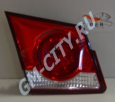 Фонарь задний левый внутренний Chevrolet Cruze