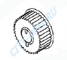 Звездочка коленвала 1,6 Chevrolet Aveo T300