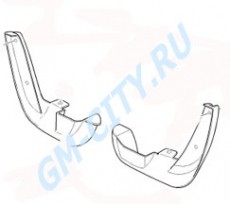 Брызговики передние седан Chevrolet Aveo T300